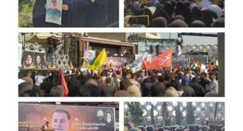 مراسم تشييع پيكر سرلشكر پاسدار شهيد عباس نيلفروشان